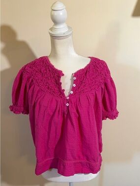 Sundance Pink Blouse S